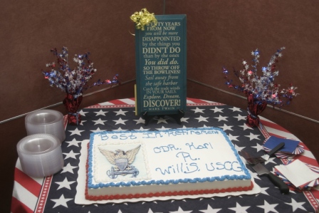 CDR Karl Willis Retirement